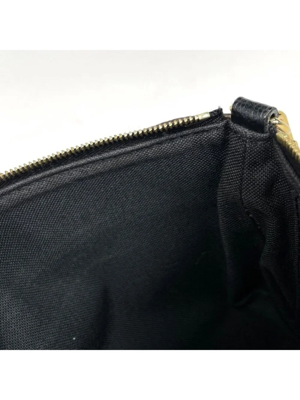 Louis Vuitton Pallas Clutch 2-Way Handbag Monogram Brown Noir